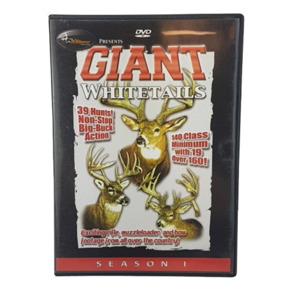 DVD Giant White Tails by Wildgame Innovations Hunting DVD